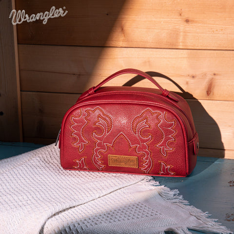 Wrangler Embroidered Multi Purpose/Travel Pouch