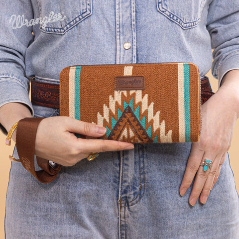 Wrangler Southwestern Knitted Wallet/Wristlet