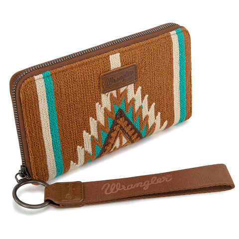 Wrangler Southwestern Knitted Wallet/Wristlet