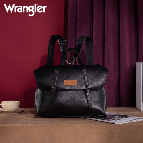 Wrangler Top Handle Carry Satchel/Laptop Bag/Backpack