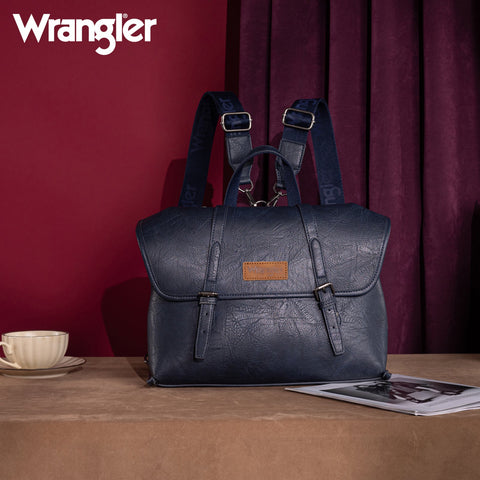 Wrangler Top Handle Carry Satchel/Laptop Bag/Backpack