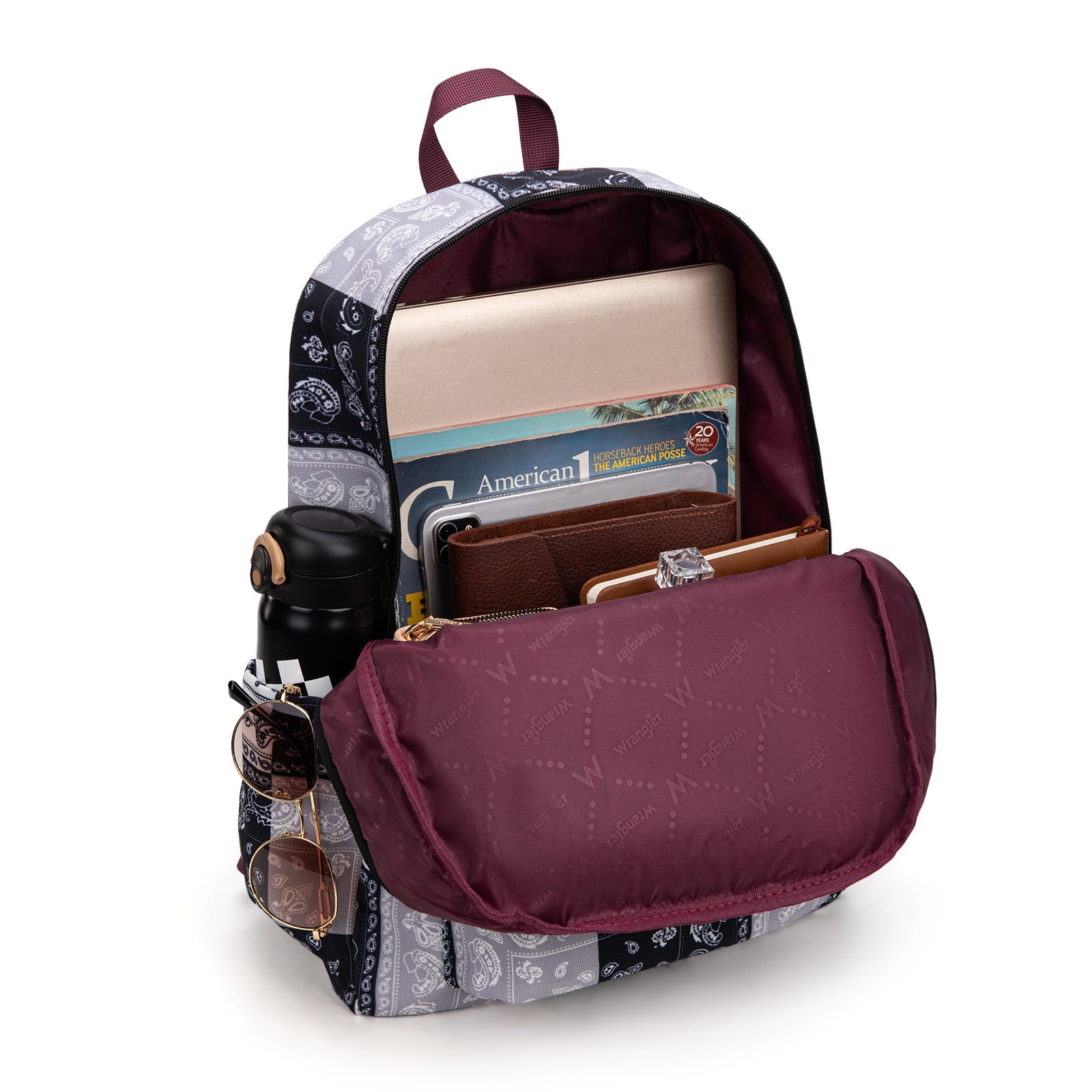 Wrangler Aztec Print Backpack