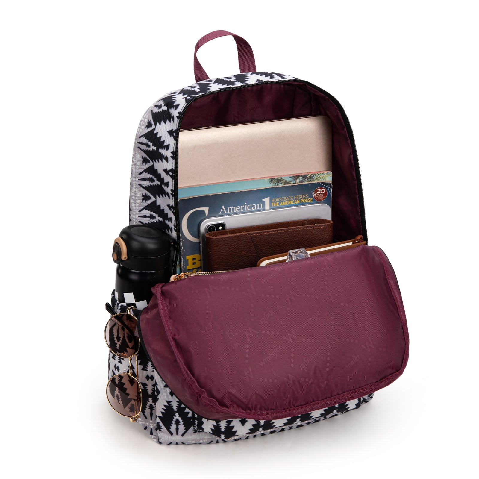 Wrangler Aztec Print Backpack