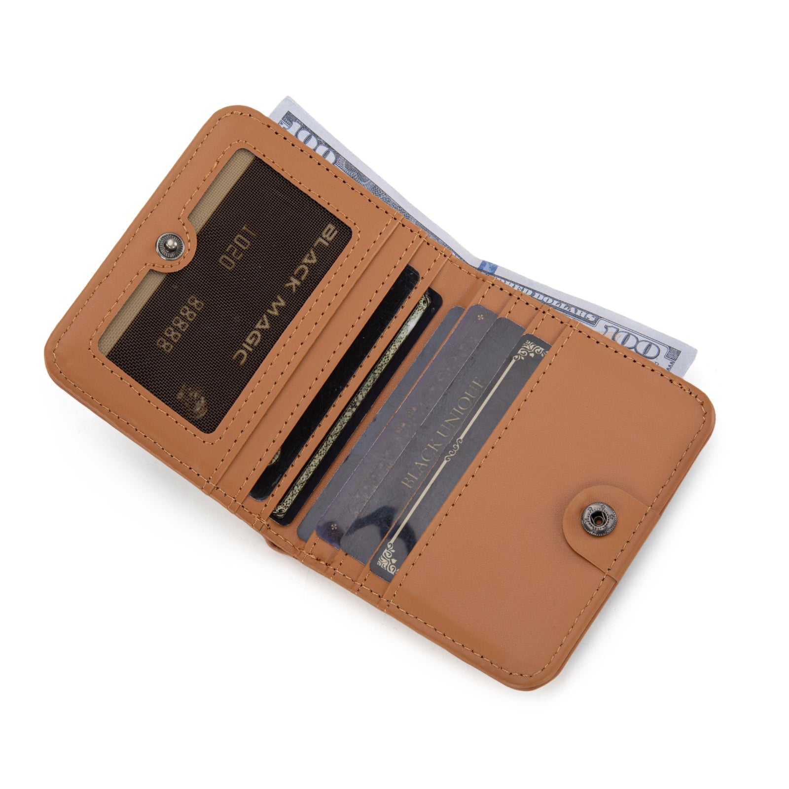 Wrangler Cow-Print Small BI-Fold Wallet RFID Card Holder