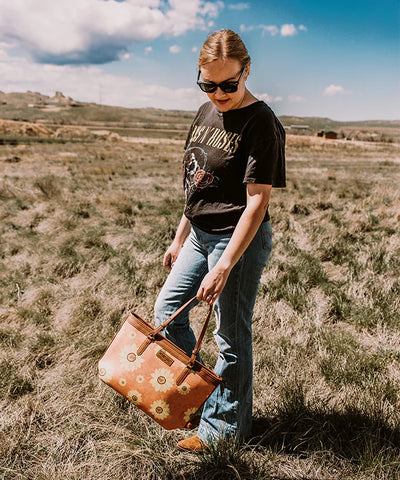 Wrangler Sunflower Tote Bag