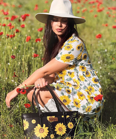 Wrangler Sunflower Tote Bag