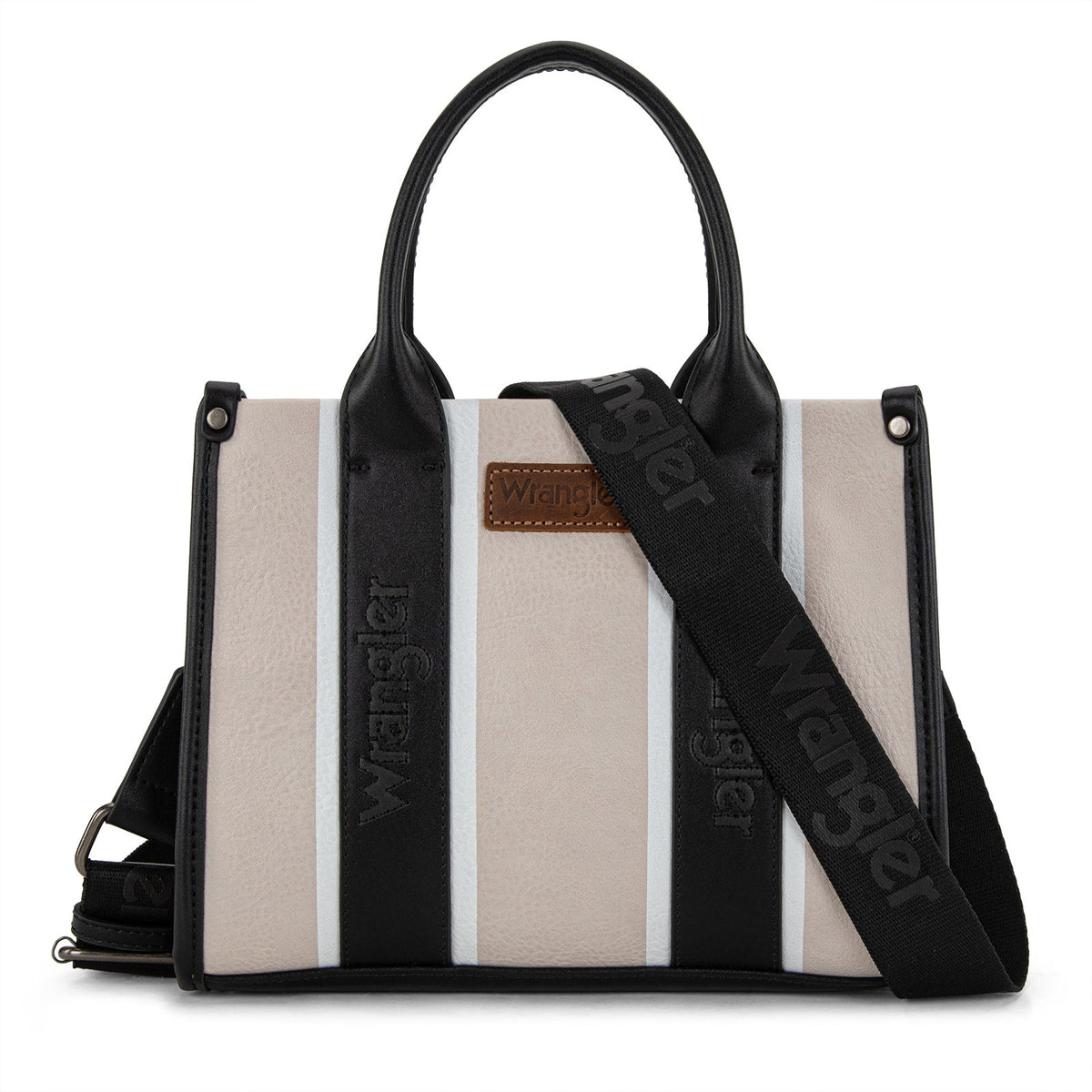 Wrangler Color Block Tote/Crossbody
