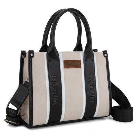 Wrangler Color Block Tote/Crossbody