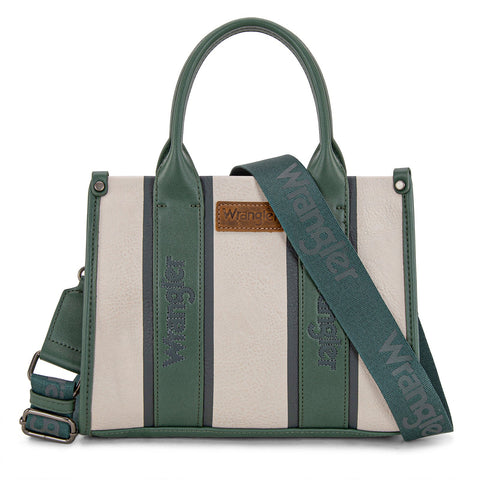 Wrangler Color Block Tote/Crossbody