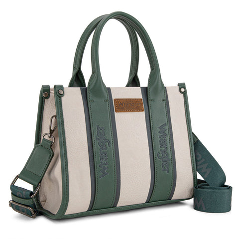 Wrangler Color Block Tote/Crossbody