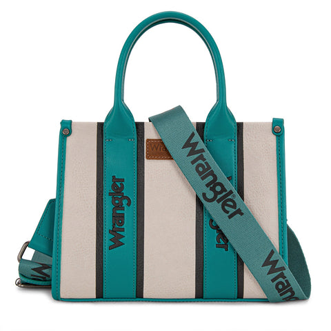 Wrangler Color Block Tote/Crossbody