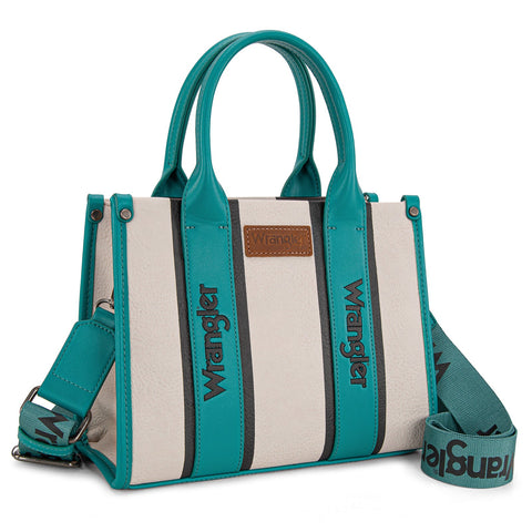 Wrangler Color Block Tote/Crossbody