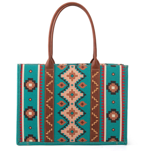 Wrangler Southwestern Crossbody Tote Bag