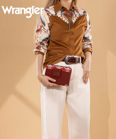 Wrangler Print Mini Crossbody Purse