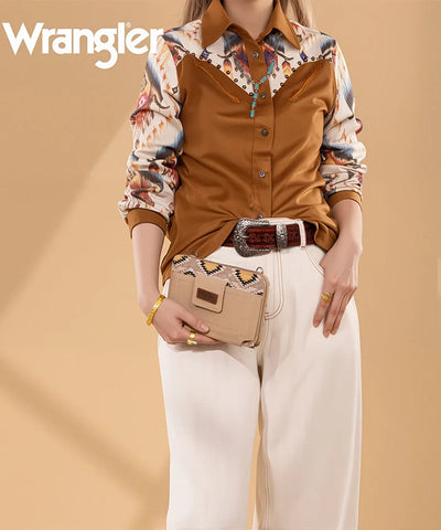 Wrangler Print Mini Crossbody Purse