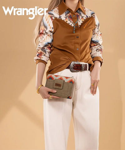 Wrangler Print Mini Crossbody Purse