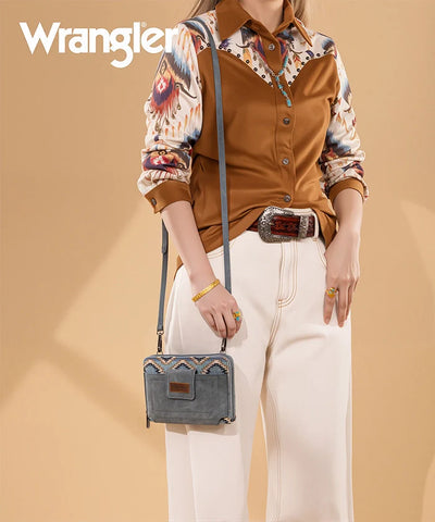 Wrangler Print Mini Crossbody Purse