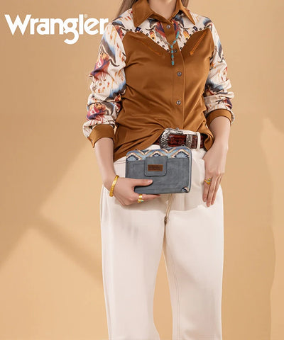 Wrangler Print Mini Crossbody Purse