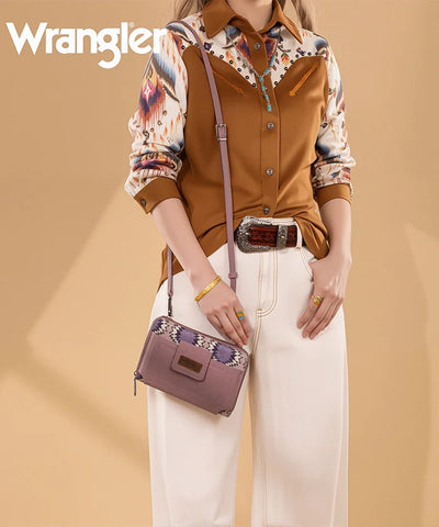 Wrangler Print Mini Crossbody Purse