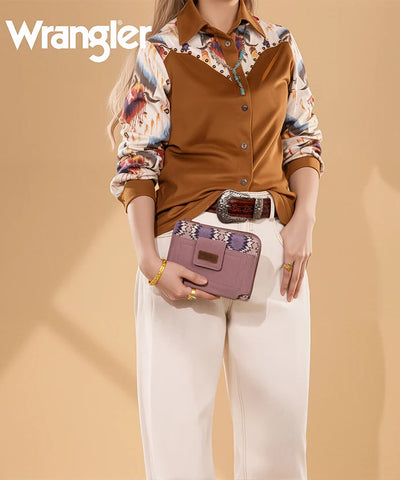 Wrangler Print Mini Crossbody Purse