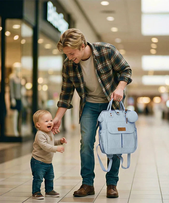 Western Mommy Backpack in BL
