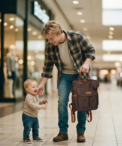 Wrangler Leopard Print Diaper Bag in CF