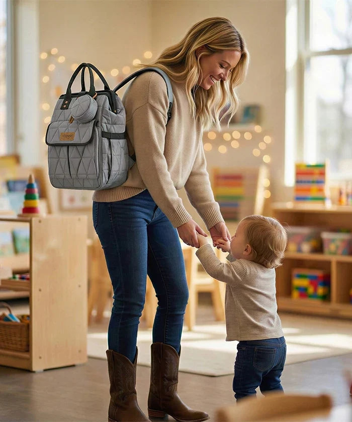 Western Mommy Backpack in GY