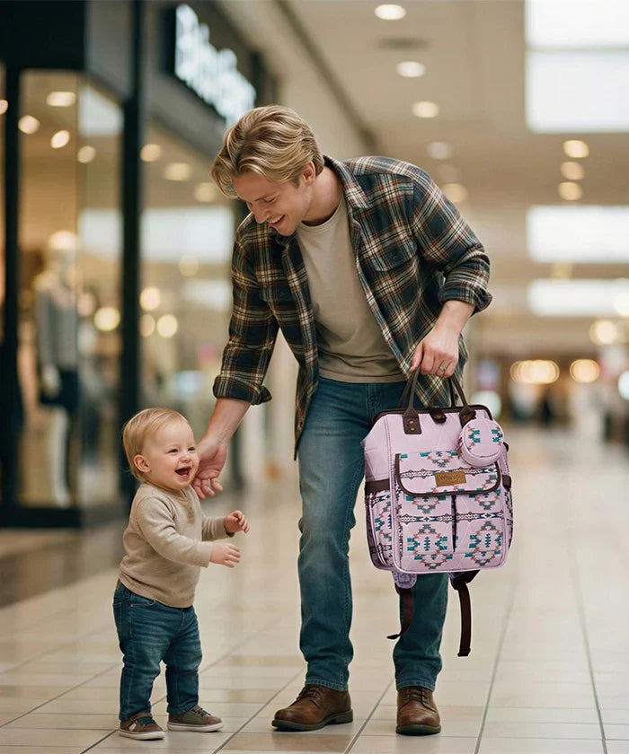 Western Mommy Backpack in PP