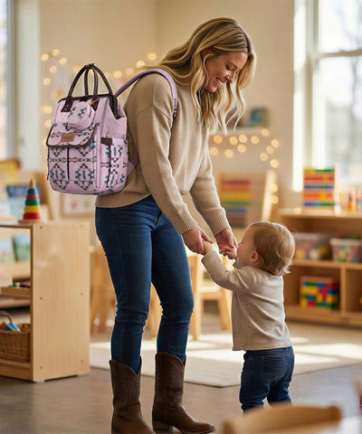 Western Mommy Backpack in PP
