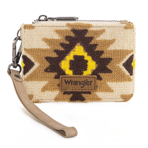 Wrangler Aztec Print Card Wallet