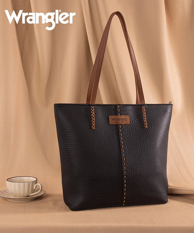Wrangler Stitch Carry-All Tote Bag – Spacious Everyday Laptop Tote