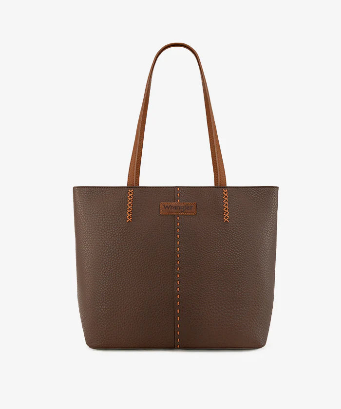 Wrangler Stitch Carry-All Tote Bag – Spacious Everyday Laptop Tote