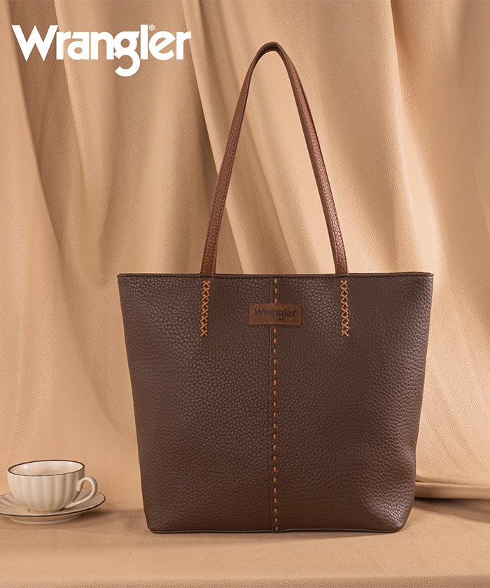 Wrangler Stitch Carry-All Tote Bag – Spacious Everyday Laptop Tote
