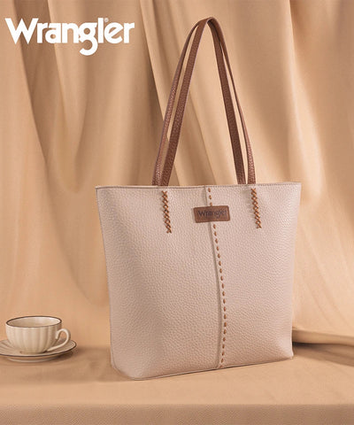 Wrangler Stitch Carry-All Tote Bag – Spacious Everyday Laptop Tote