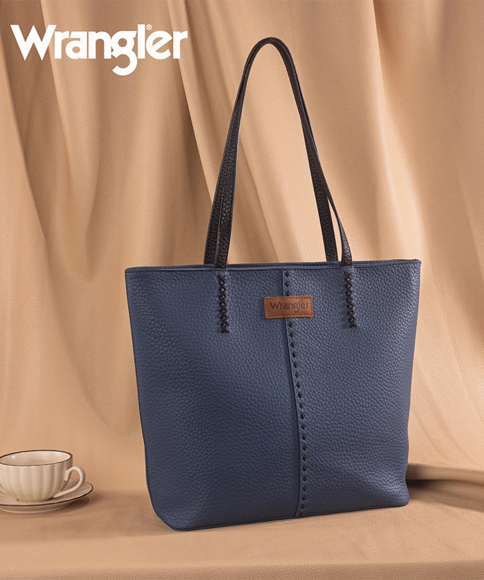 Wrangler Stitch Carry-All Tote Bag – Spacious Everyday Laptop Tote
