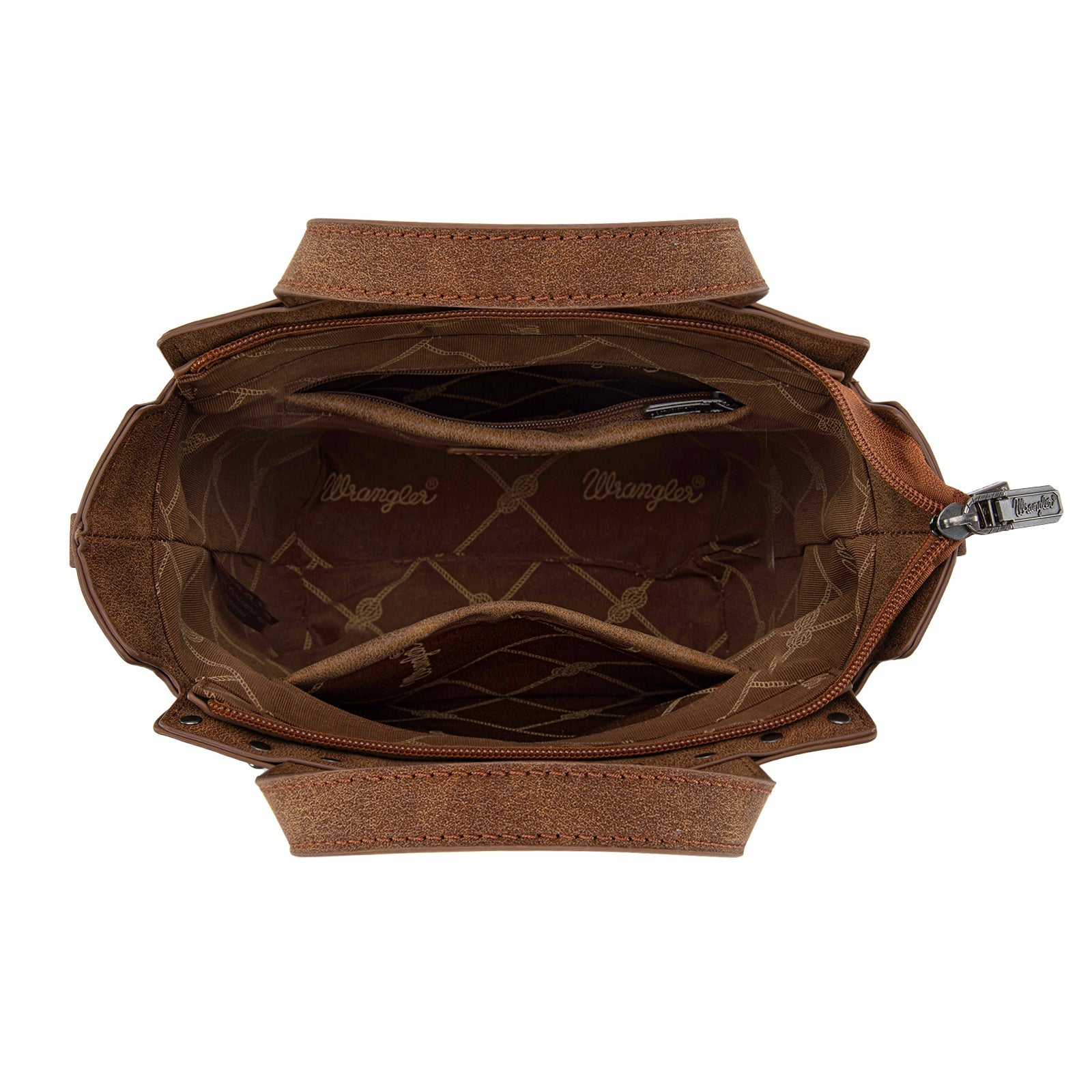 Wrangler Genuine Hair-On Cowhide Tote/Crossbody