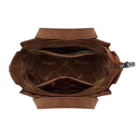 Wrangler Genuine Hair-On Cowhide Tote/Crossbody
