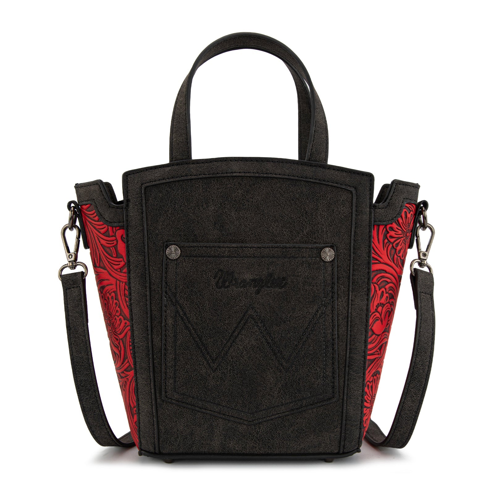 Wrangler Genuine Hair-On Cowhide Tote/Crossbody