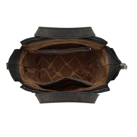 Wrangler Genuine Hair-On Cowhide Tote/Crossbody