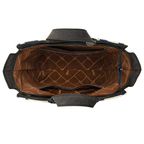 Wrangler Cow Print Concealed Carry Tote/Crossbody
