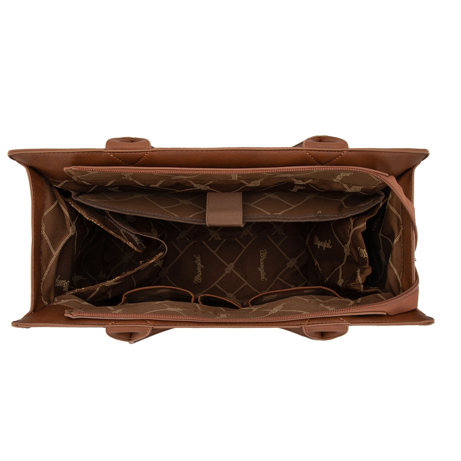 Wrangler Horseshoe Cutout Carry-All Large Tote Bag