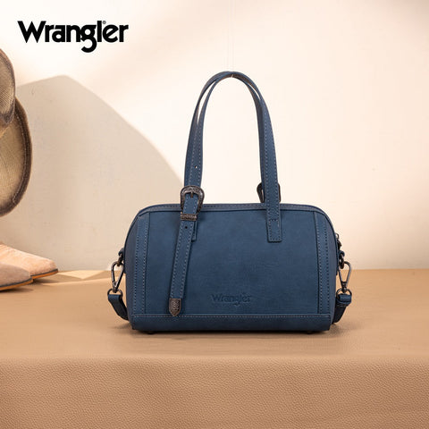 Wrangler Horseshoe Cutout Mini Boston Crossbody Bag