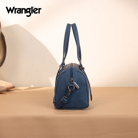 Wrangler Horseshoe Cutout Mini Boston Crossbody Bag