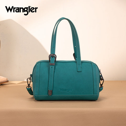 Wrangler Horseshoe Cutout Mini Boston Crossbody Bag