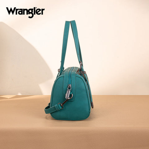 Wrangler Horseshoe Cutout Mini Boston Crossbody Bag