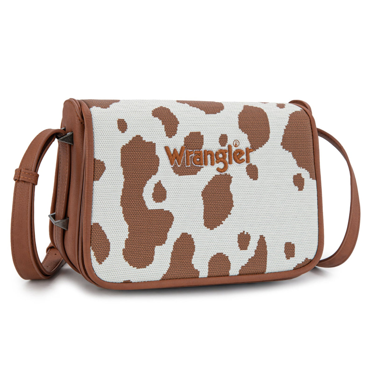 Wrangler Cow Print Crossbody
