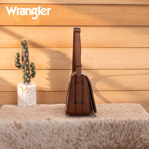 Wrangler Cow Print Crossbody