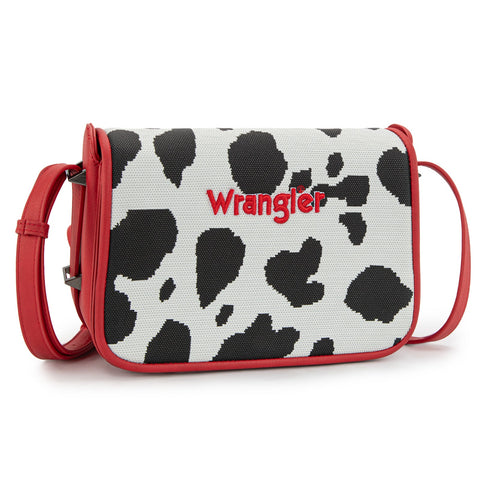 Wrangler Cow Print Crossbody