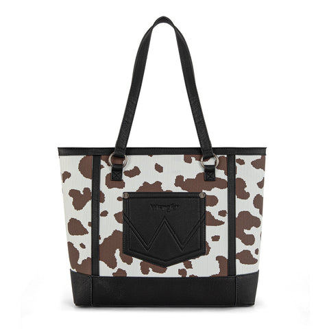Wrangler Cow Print Tote