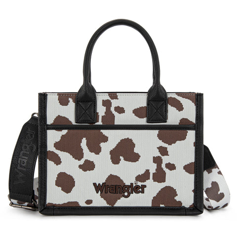 Wrangler Cow Print Tote/Crossbody
